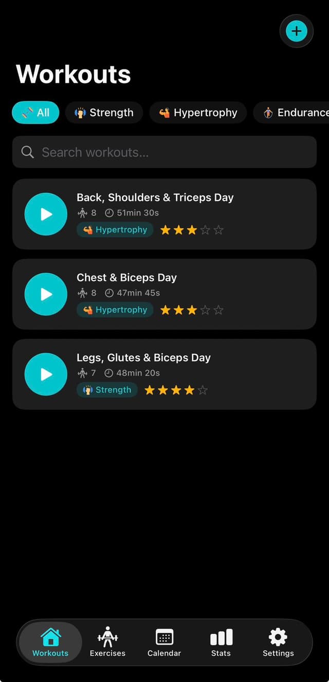Eazy Fit app screenshot